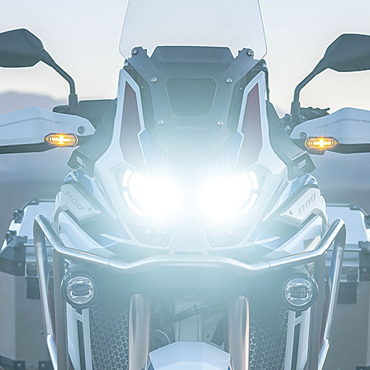 DUAL LED HEADLIGHTS WITH DRL AND CORNERING LIGHTS