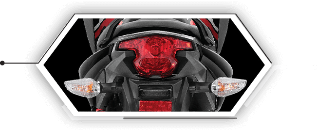 BOLD REAR STANCE WITH TAIL LAMP