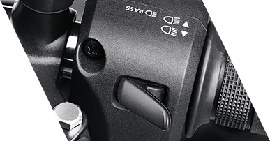 INTEGRATED HEADLAMP BEAM & PASSING SWITCH